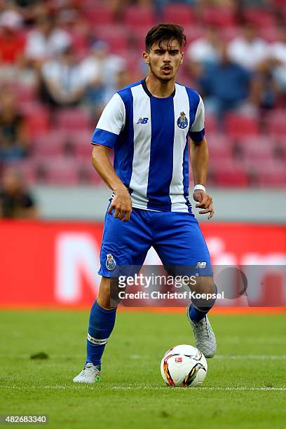 Ruben neves of Porto runs with the ball during the Colonia Cup 2015 match between FC Valencia and FC Porto at RheinEnergieStadion on August 1, 2015...