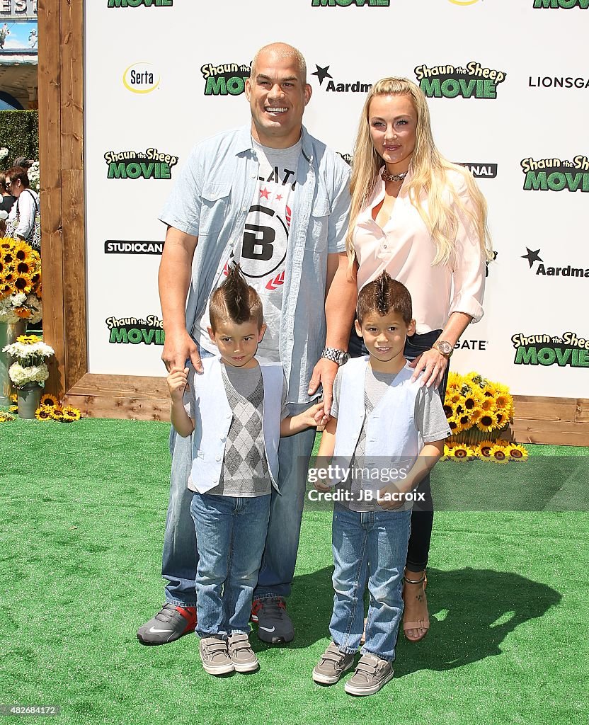 Screening Of Lionsgate's "Shaun The Sheep Movie" - Arrivals