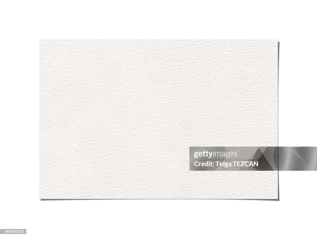 Blank paper