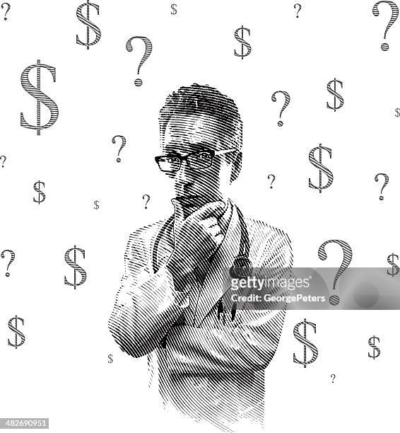 healthcare cost - horn rimmed glasses stock illustrations stock illustrations