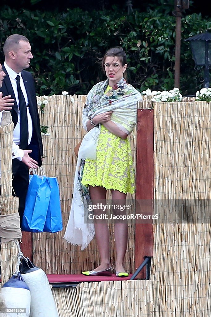 Arrivals At Pierre Casiraghi And Beatrice Borromeo Wedding Ceremony