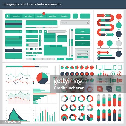 Infographic and User interface Elements Infographic and User interface Elements