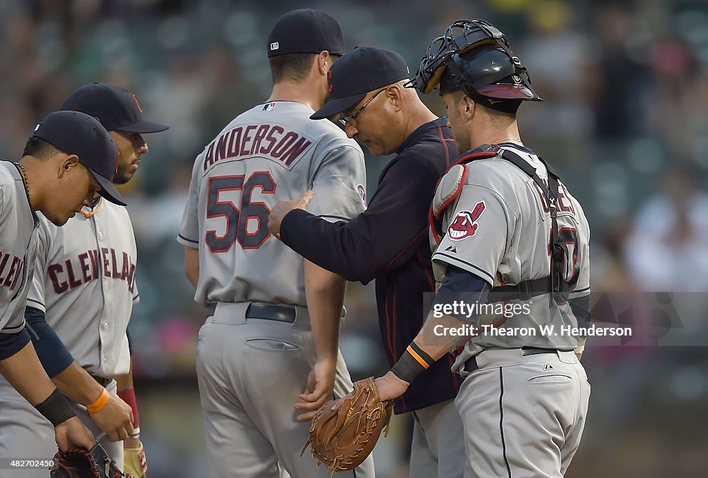 Cleveland Indians v Oakland Athletics