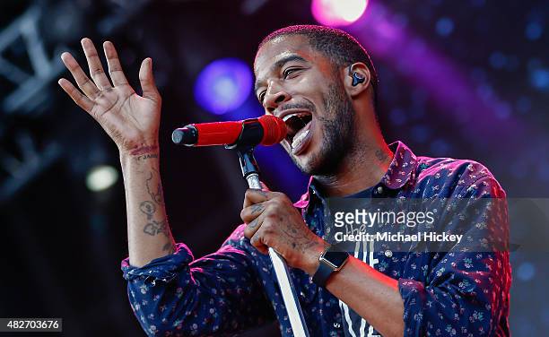 Kid Cudi performs at 2015 Lollapalooza at Grant Park on August 1, 2015 in Chicago, Illinois