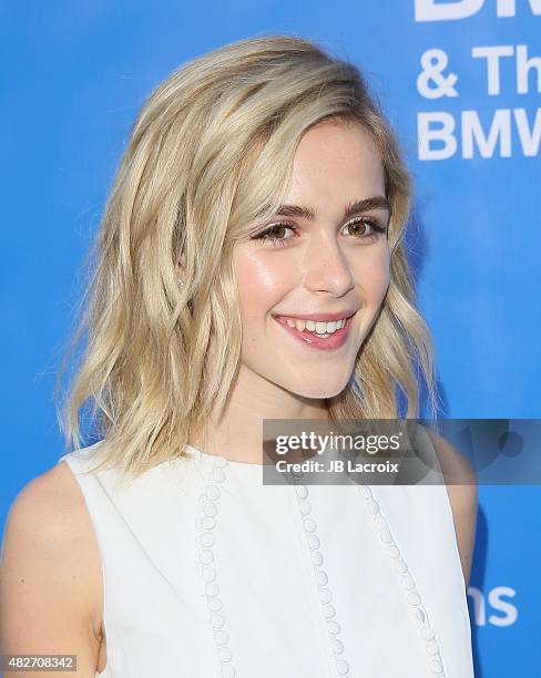 Kiernan Shipka attends the 8th annual Oceana SeaChange summer party on August 1, 2015 in Dana Point, California.