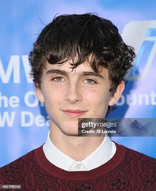 Timothee Chalamet attends the 8th annual Oceana SeaChange summer party on August 1, 2015 in Dana Point, California.