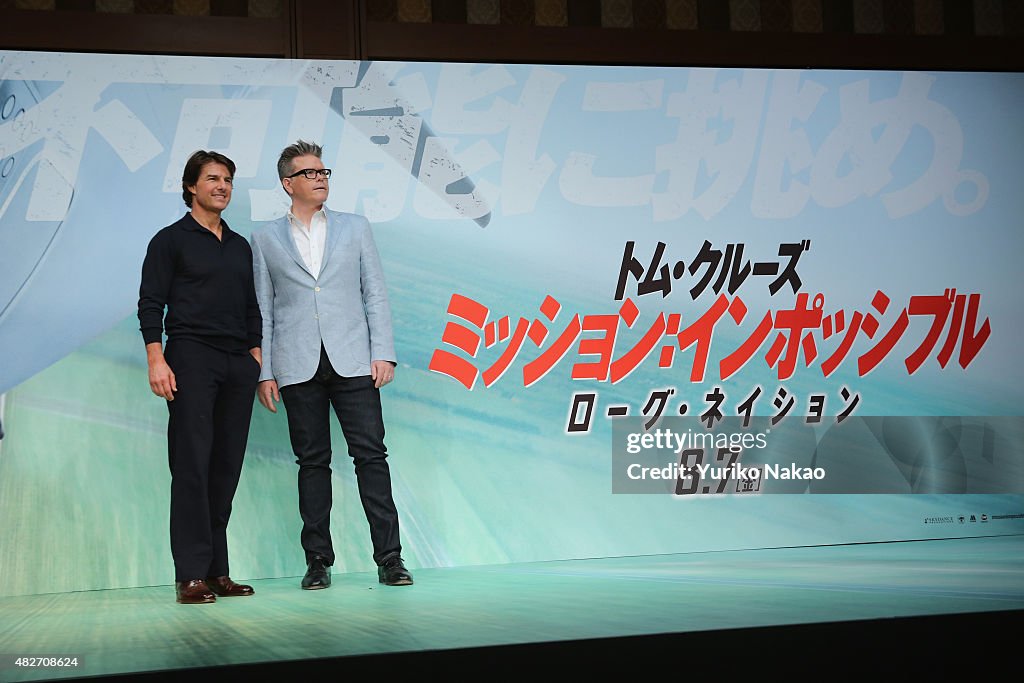 Mission: Impossible - Rogue Nation Japan Press Conference