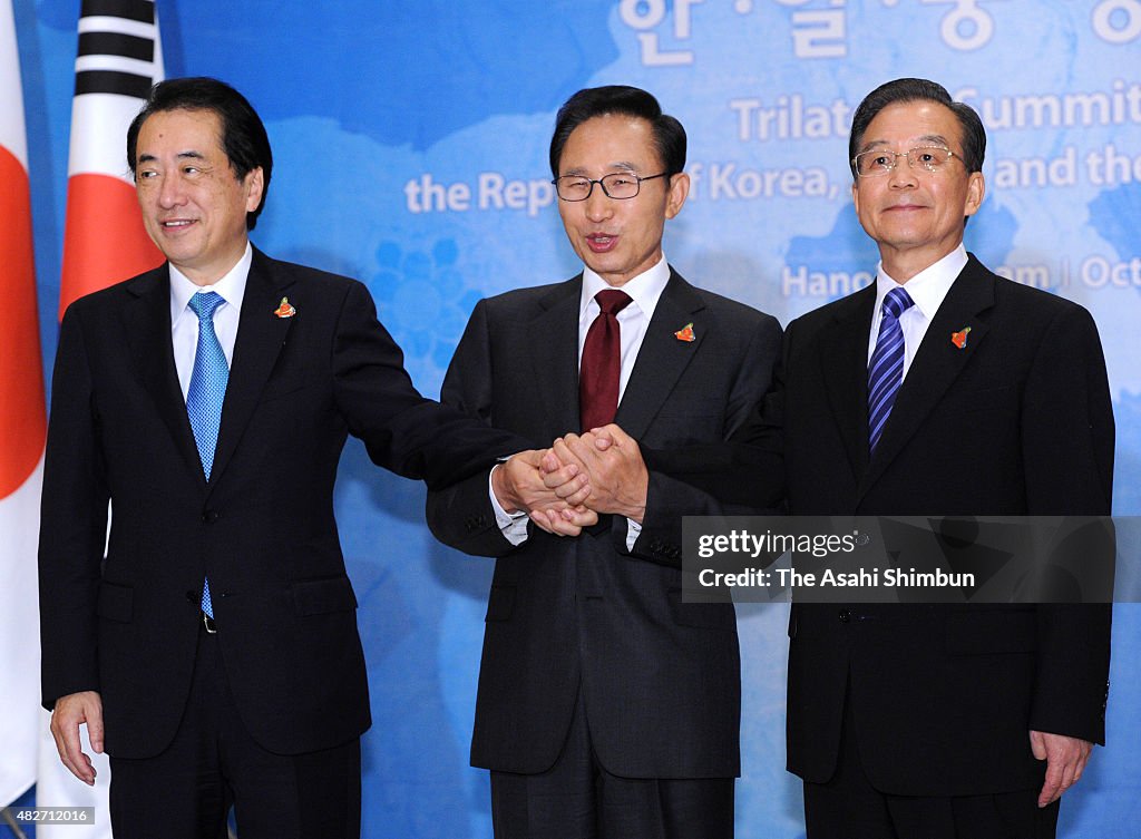 Japan-China-South Korea Trilateral Meeting In Hanoi