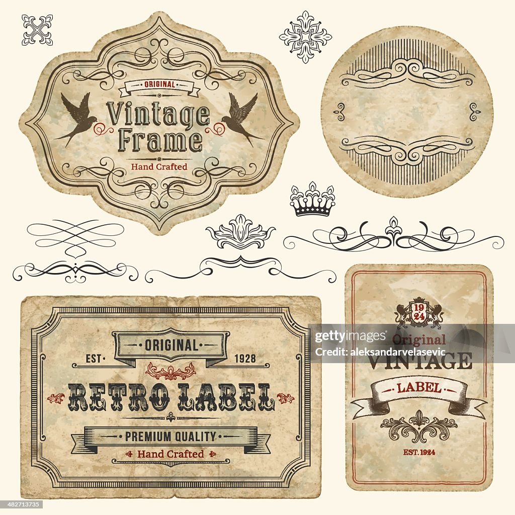 Vintage Labels