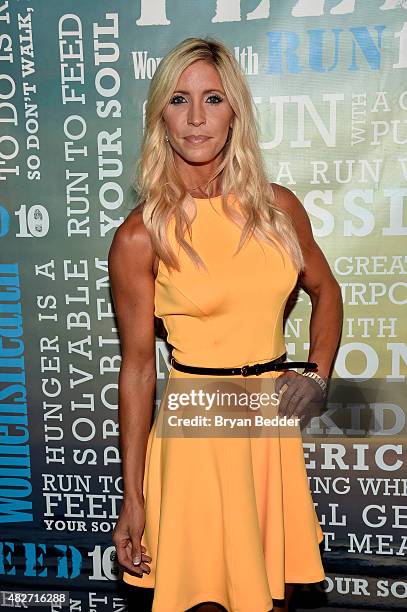 Personality Heidi Powell attends the Women's Health's 4th annual party under the stars for RUN10 FEED10 on August 1, 2015 in Bridgehampton, New York.