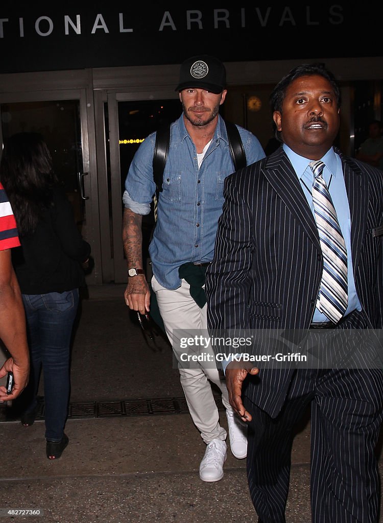 Celebrity Sightings In Los Angeles - August 01, 2015