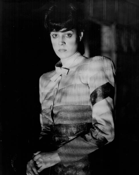 Actress Sean Young in a scene from the movie 'Blade Runner', 1982.