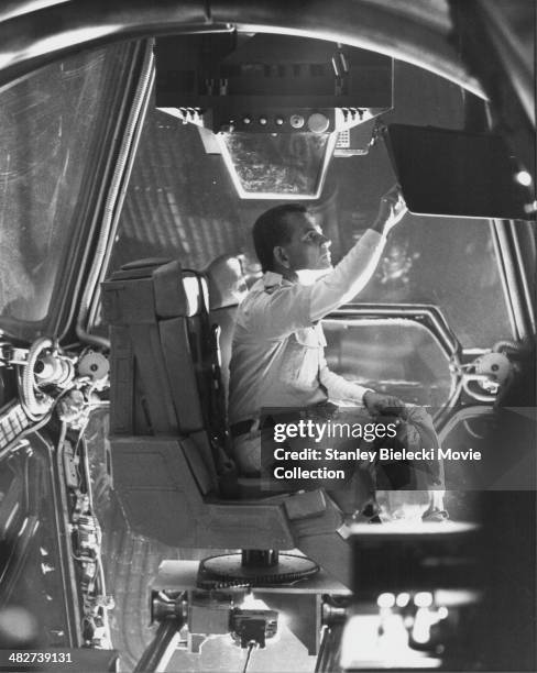 Actor Ian Holm in a scene from the movie 'Alien', 1979.