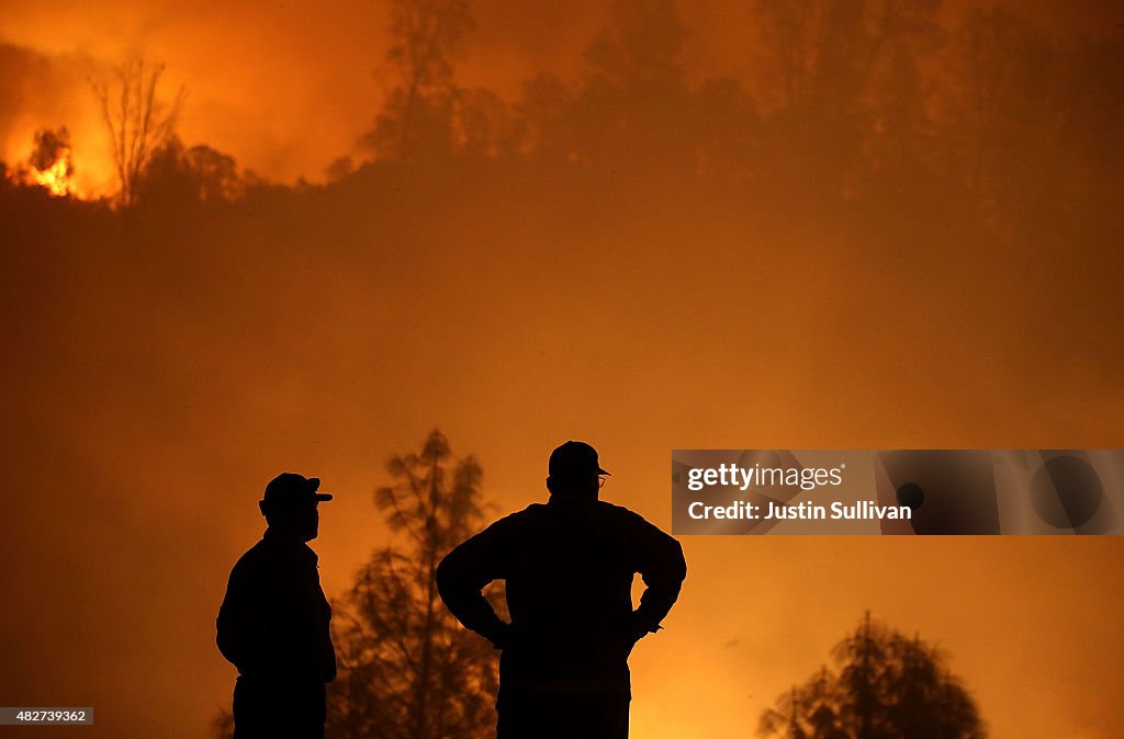 Rocky Fire Grows To 23,000 Acres In Drought-Ridden Northern California