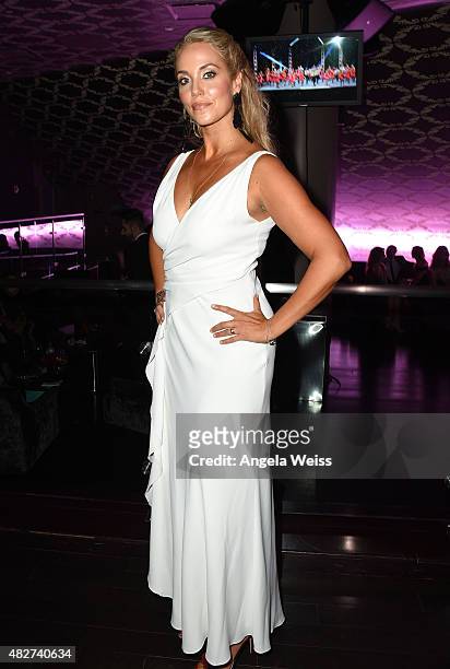 Actress/dancer Elizabeth Berkley attends the 5th Annual Celebration of Dance Gala presented By The Dizzy Feet Foundation at Club Nokia on August 1,...