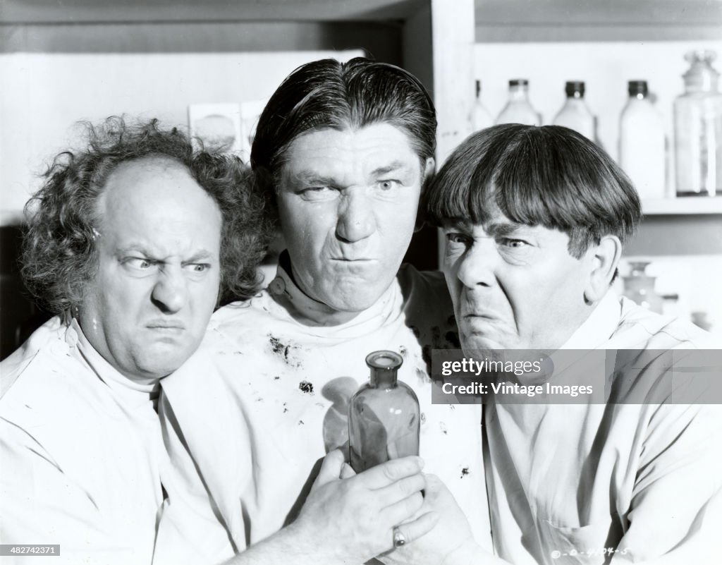 The Three Stooges In 'All Gummed Up'