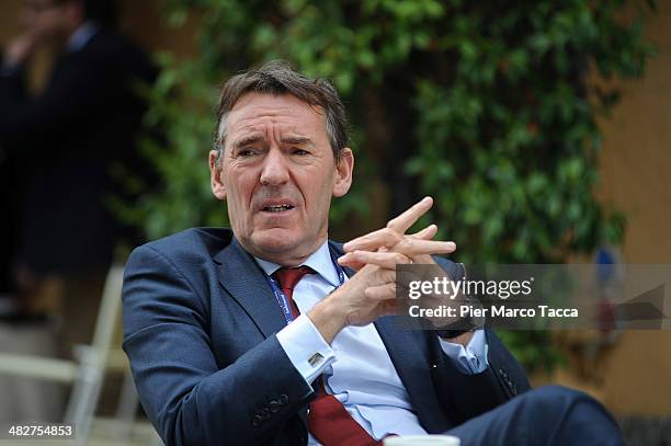 Economic Advisor Board of IFC Jim O'Neill attends the Ambrosetti Workshop on April 4, 2014 in Cernobbio, near Como, Italy. The Ambrosetti Forum is an...