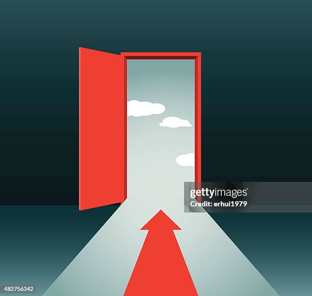 ilustraciones, imágenes clip art, dibujos animados e iconos de stock de puerta - puerta entrada