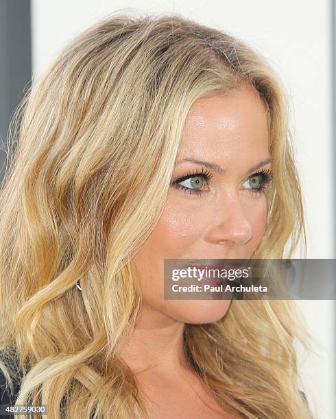 Actress Christina Applegate attends Dizzy Feet Foundation's 5th Annual Celebration Dance Gala at Microsoft Theater on August 1, 2015 in Los Angeles,...