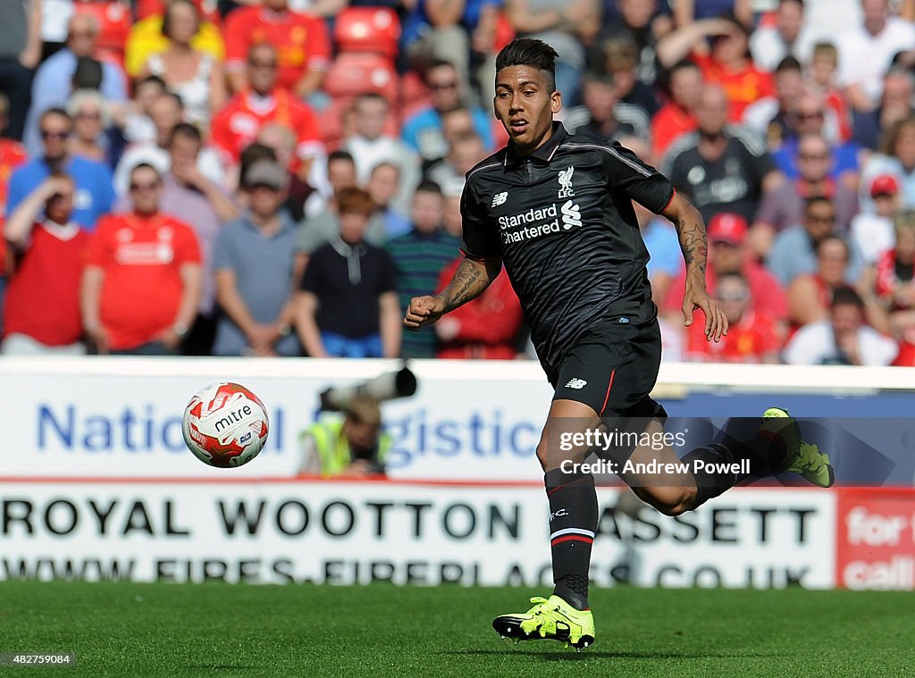 Swindon Town FC v Liverpool FC - Preseason Friendly
