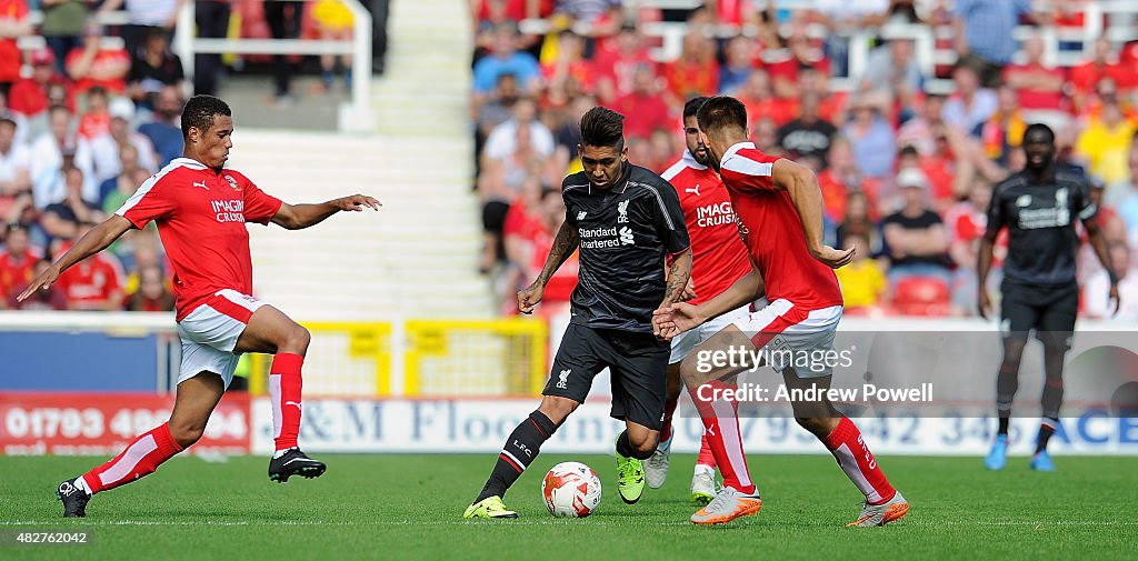 Swindon Town FC v Liverpool FC - Preseason Friendly