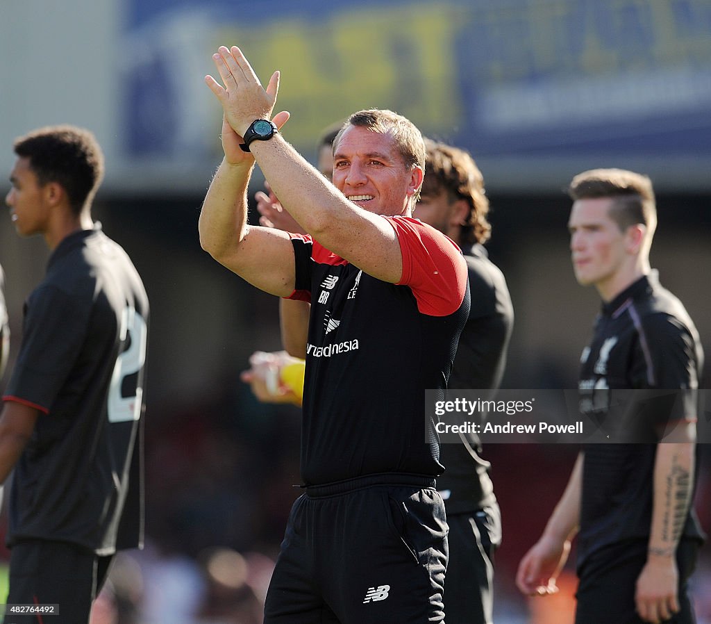 Swindon Town FC v Liverpool FC - Preseason Friendly