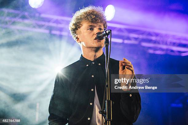 Tommy Wright of Young Kato performs on the Calling Out Stage at Kendal Calling Festival on August 2, 2015 in Kendal, United Kingdom.