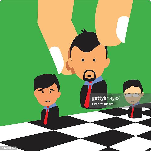 schach-spiel am arbeitsplatz - naughty in class stock-grafiken, -clipart, -cartoons und -symbole