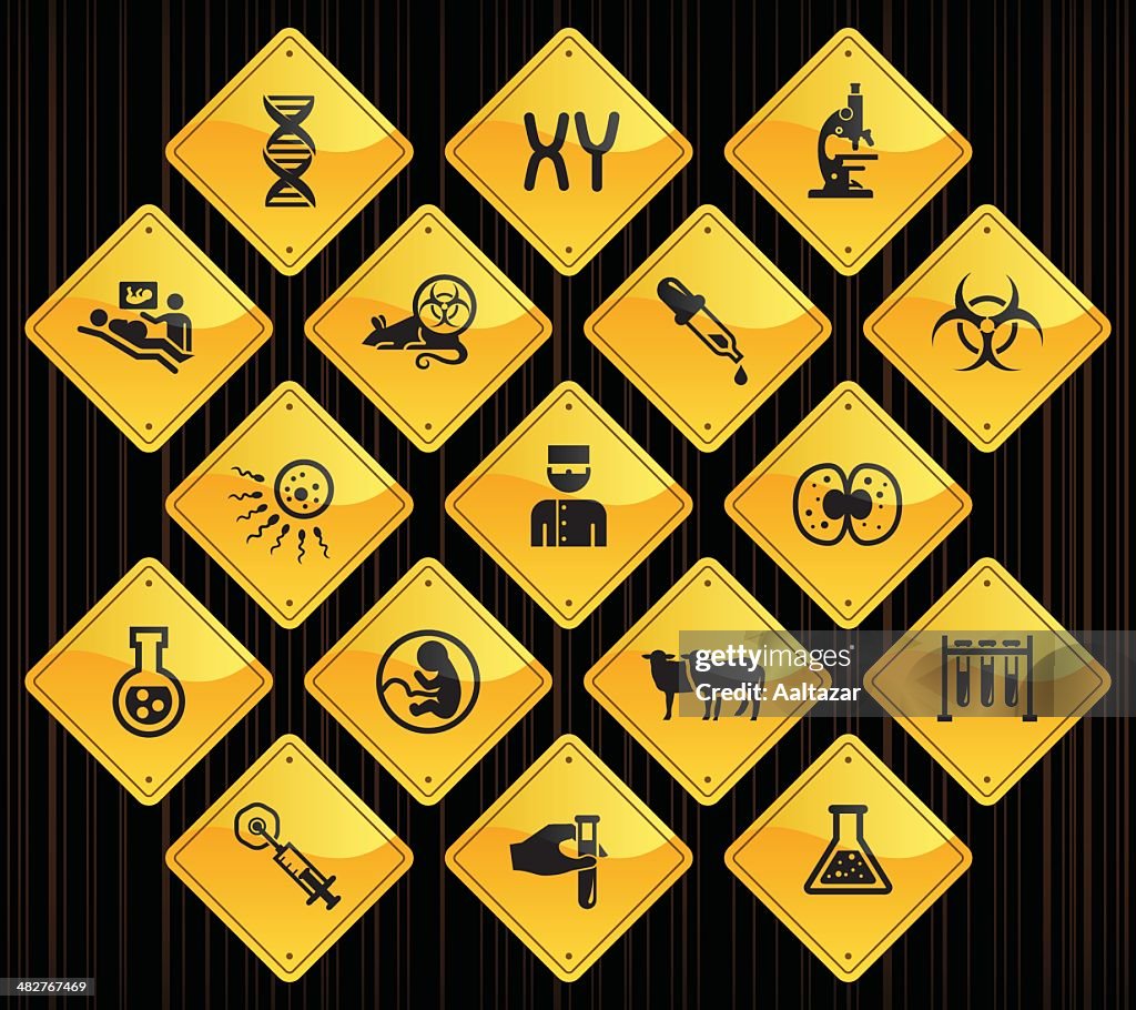 Yellow Road Signs - Genetics & Cloning