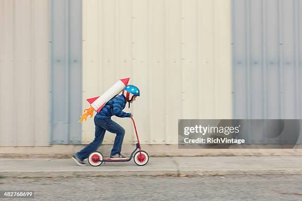 speed - kid flying stock pictures, royalty-free photos & images