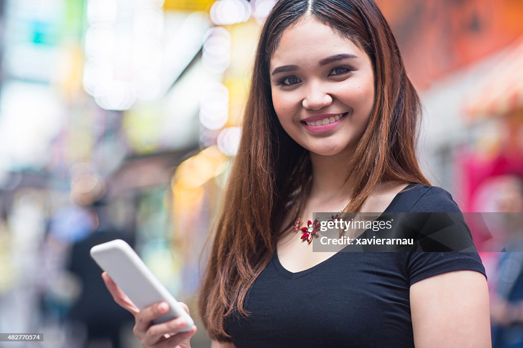 Young Philippine woman