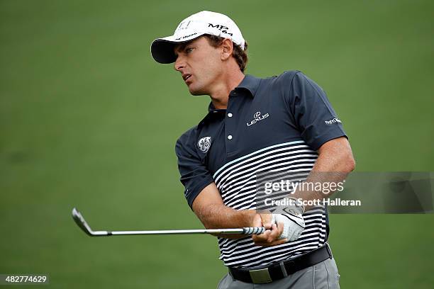 Charles Howell III watches a shot during round one of the Shell Houston Open at the Golf Club of Houston on April 3, 2014 in Humble, Texas.