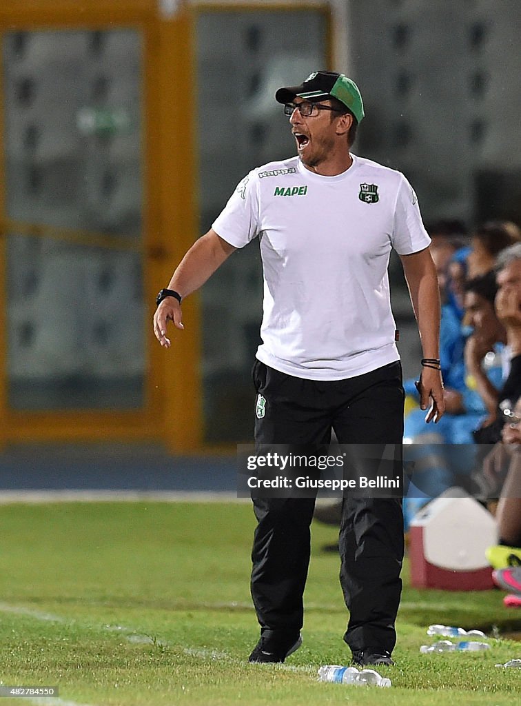 Pescara Calcio v US Sassuolo Calcio - Preseason Friendly