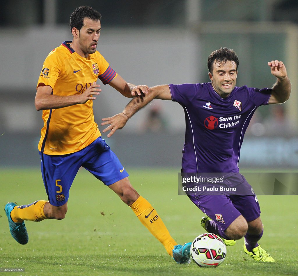 ACF Fiorentina v FC Barcelona - Preseason Friendly