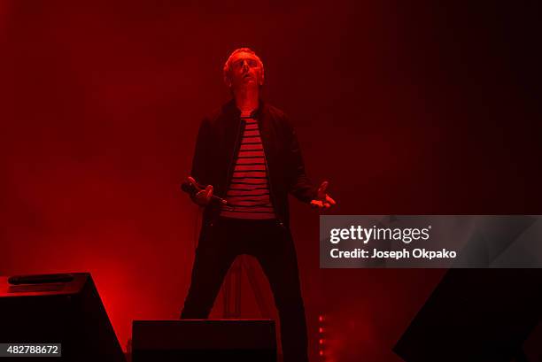 Underworld perform on Day 4 of Camp Bestival on August 2, 2015 in Wareham, United Kingdom.