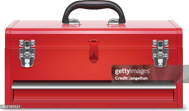 illustrations, cliparts, dessins animés et icônes de boîte à outils - boîte à outils