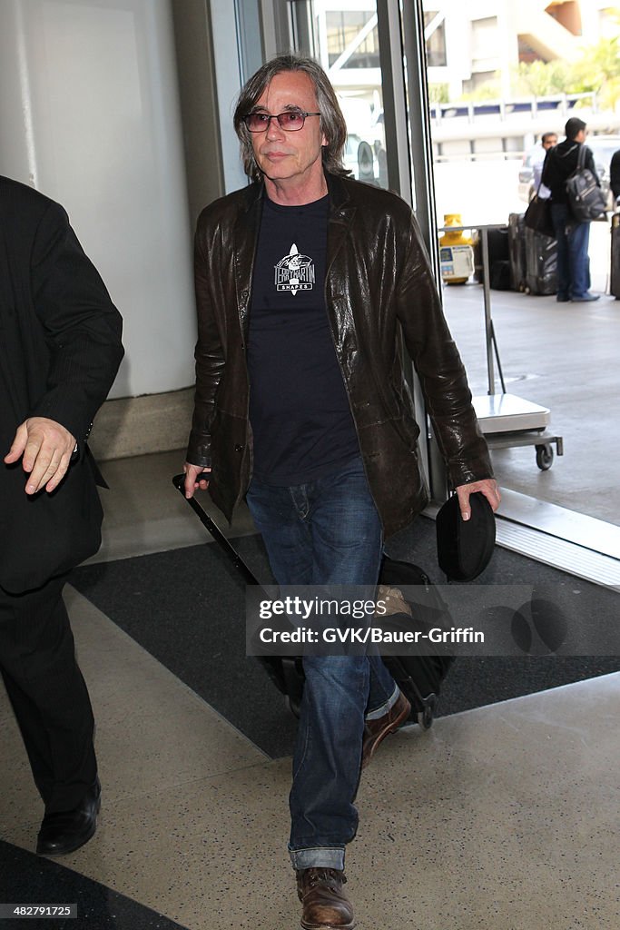 Celebrity Sightings In Los Angeles - April 04, 2014