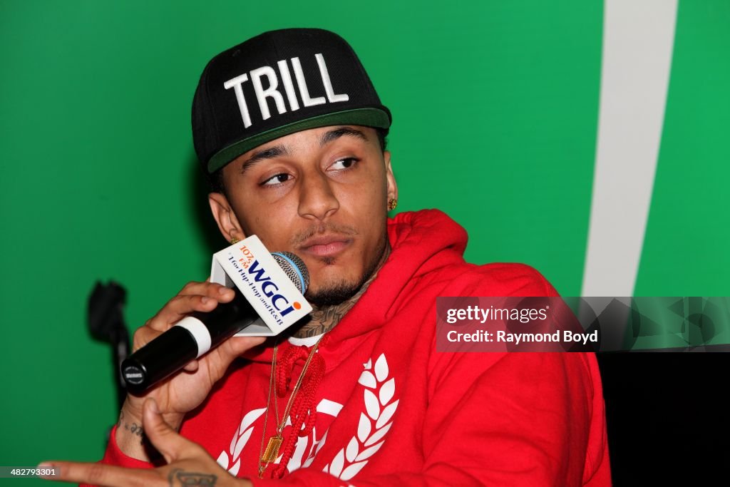 Kirko Bangz Promotional Visit In Chicago