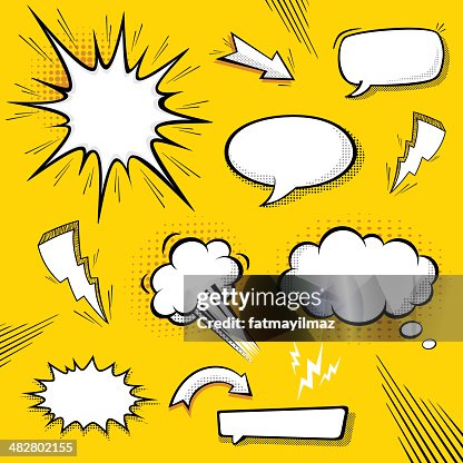 Comic Speech Bubbles Comic Speech Bubbles
