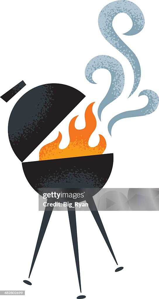 Charming vintage style grill