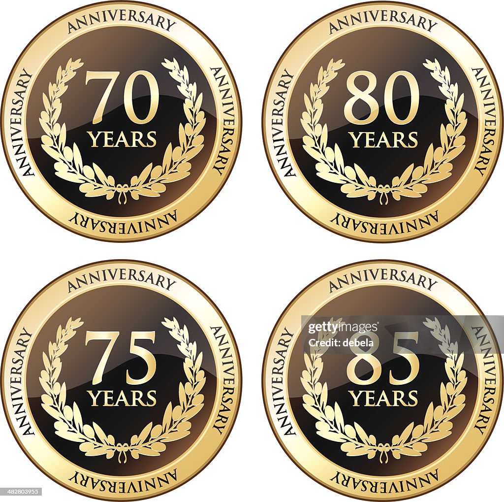 Seventieth And Eightieth Anniversary Awards