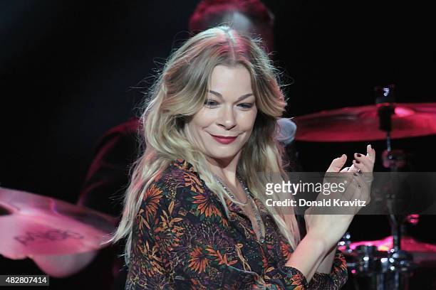 Leann Rimes performs in concert at Caesars Atlantic City on August 2, 2015 in Atlantic City, New Jersey.