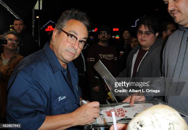 Actor Brian Peck attends Hollywood Horrorfest Presentation of "Return Of The Living Dead" Screening held at The New Beverly Theater on March 29, 2014...