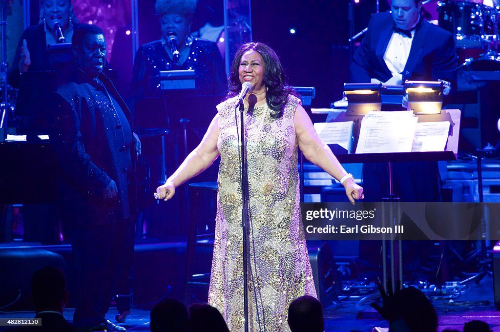 Aretha Franklin In Concert - Los Angeles, CA