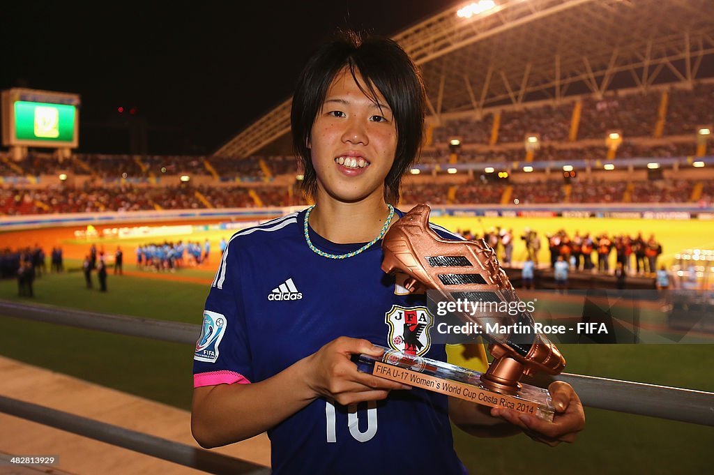 Japan v Spain: Final - FIFA U-17 Women's World Cup Costa Rica 2014