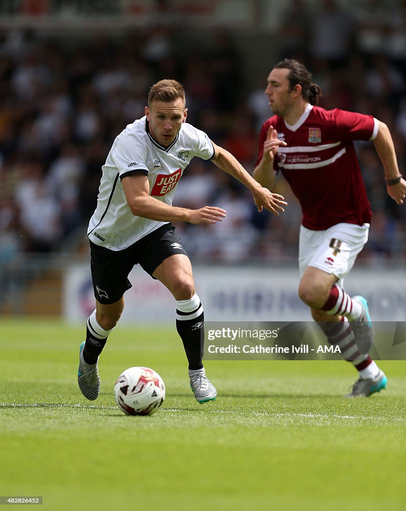 Northampton Town v Derby County - Pre-Season Friendly