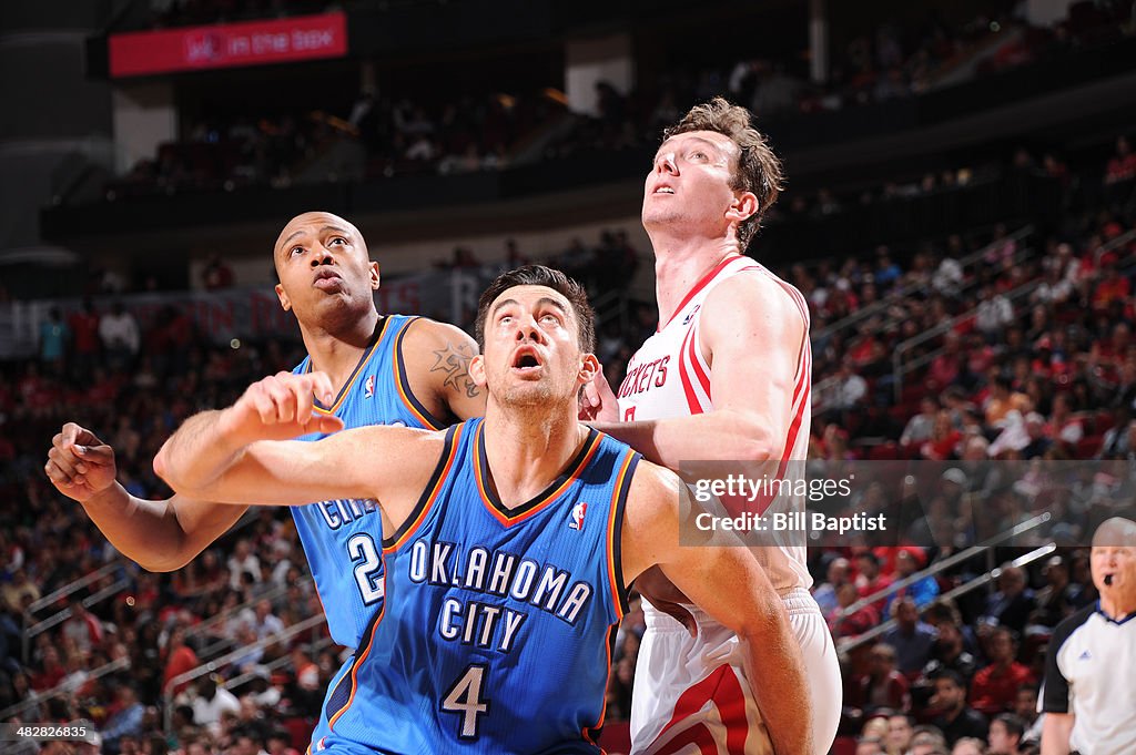 Oklahoma City Thunder v Houston Rockets