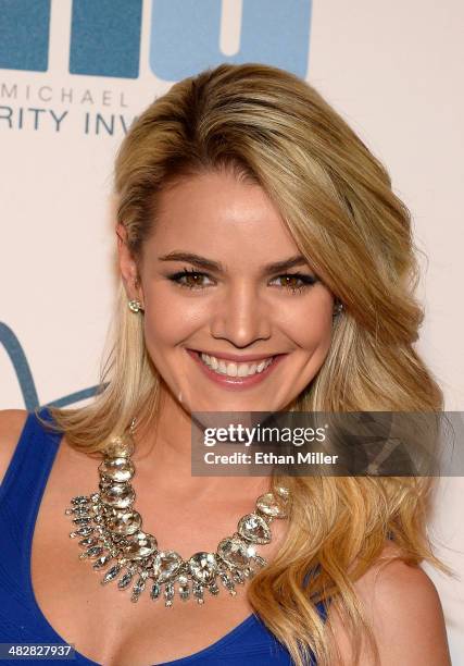 Television personality Nikki Ferrell arrives at the 13th annual Michael Jordan Celebrity Invitational gala at the ARIA Resort & Casino at CityCenter...