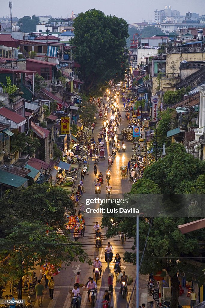 Hanoi.Barrio antiguo