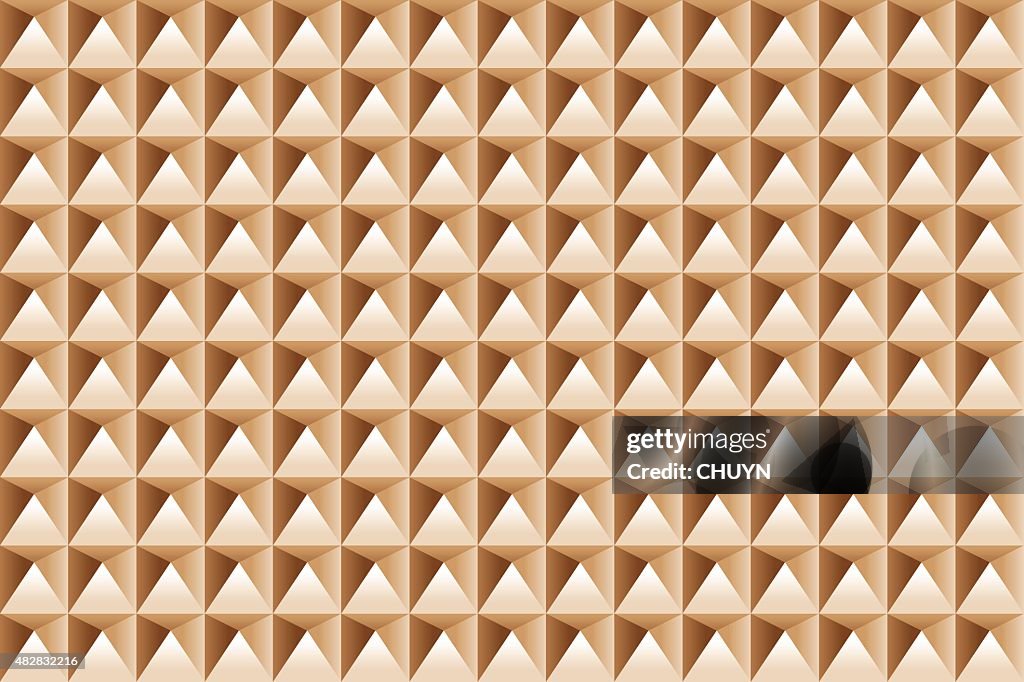 Pyramidal shape background